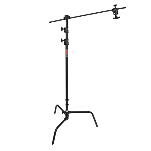 Professional C-Stand Kit with Turtle Base 10.9' - Black